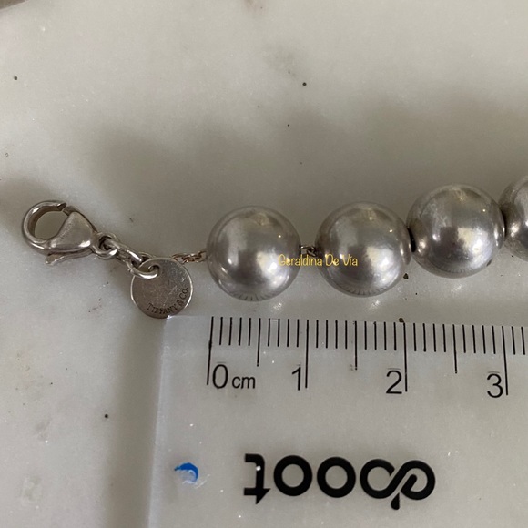 𝐓𝐢𝐟𝐟𝐚𝐧𝐲&𝐂𝐨. 𝐒𝐭𝐞𝐫𝐥𝐢𝐧𝐠 𝐒𝐢𝐥𝐯𝐞𝐫 𝐁𝐞𝐚𝐝 𝐁𝐫𝐚𝐜𝐞𝐥𝐞𝐭. - Picture 5 of 5